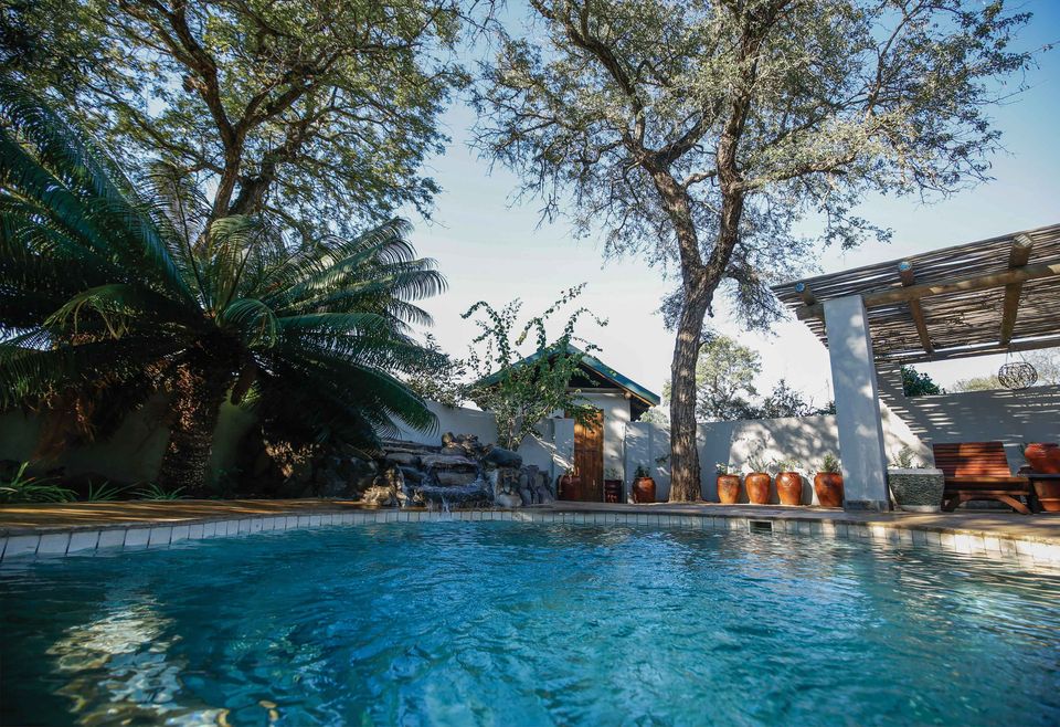 Zuid Afrika Sabi Sand Nottens Bush Camp Exterior Zwembad WE 1.jpg - Jambo Safari Club