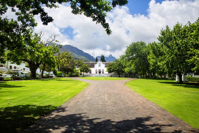 Zuid Afrika Stellenbosch Lanzerac Hotel and Spa Exterior WE.jpg - Jambo Safari Club
