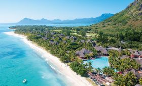 Mauritius Le Morne Peninsula Dinarobin Beachcomber Aerial BCR.jpg - Jambo Safari Club