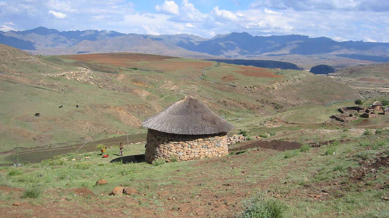 Zuid Afrika Bezienswaardigheid Lesotho Uitzicht 1.jpg - Jambo Safari Club