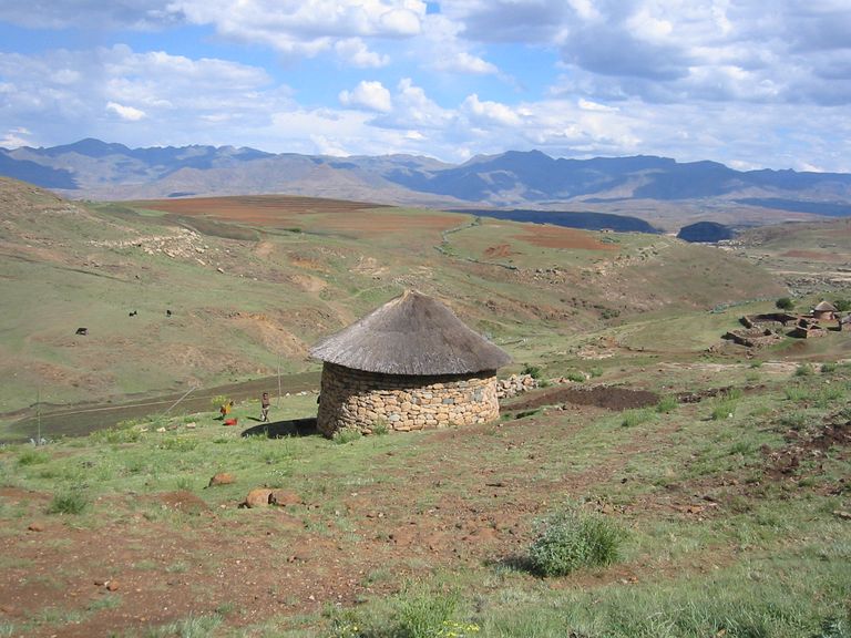 Zuid Afrika Bezienswaardigheid Lesotho Uitzicht 1.jpg - Jambo Safari Club